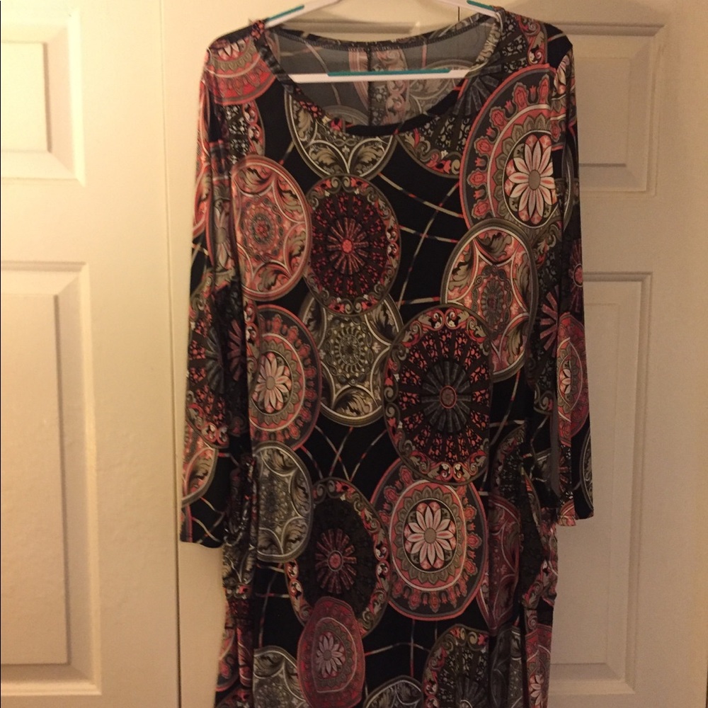 Tunic top 3x polyester/spandex